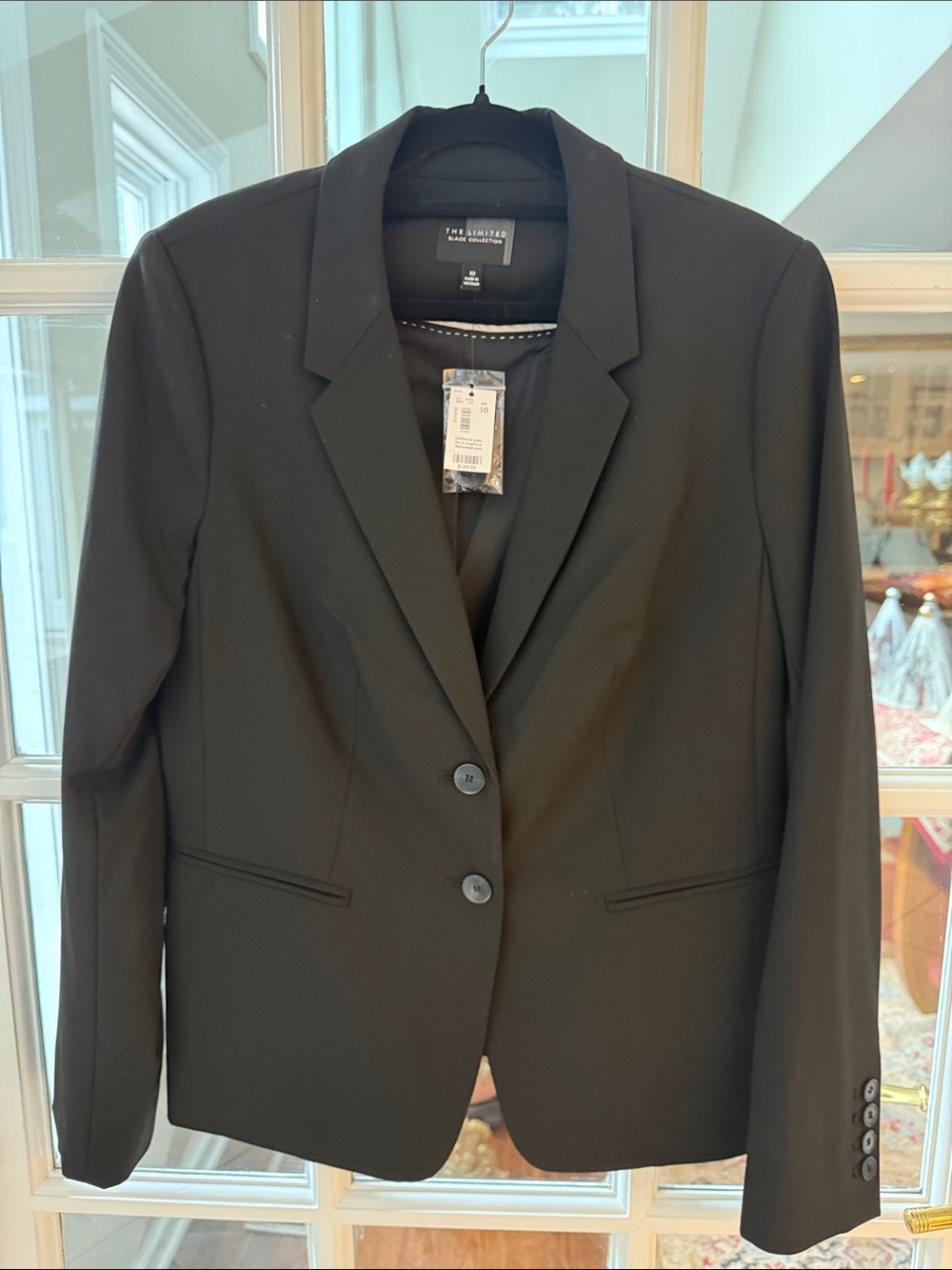 The Limited Black Women's Two-Button Tailored Blazer
